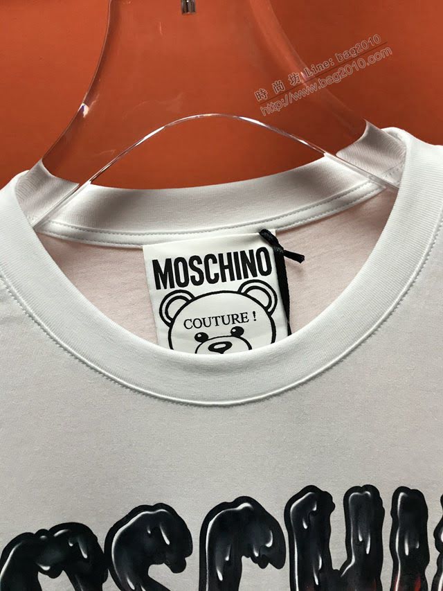 Moschino短袖衣 2020新款T恤 男女同款  tzy2474